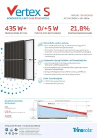 Trina Solar Vertex S TSM-DE09R.08 425W Solarmodul...