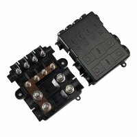 Sicherungshalter 2 x MEGA + 4 x MIDI inkl. Busbar