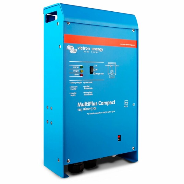 Victron MultiPlus Compact 12/2000/80-30 12V 230V 1600W-4000W Wechselrichter 80A Ladegerät