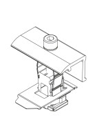 K2 Systems schwarze Endklemme für Rahmenhöhe...