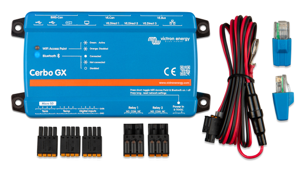 Victron Energy Cerbo GX Bedienpanel Systemüberwachung Kommunikationszentrale